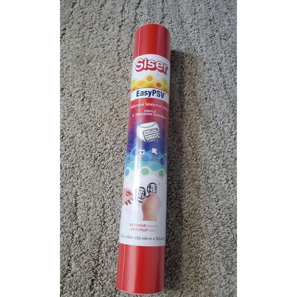 Siser Easy PSV in Ketchup- Never Opened